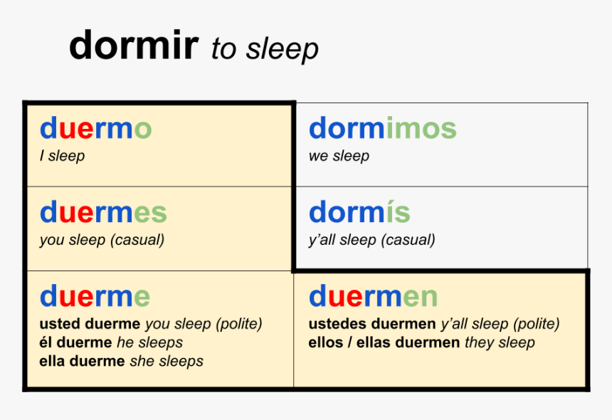 Picture - Dormir Boot Verb, HD Png Download, Free Download