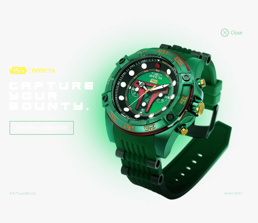 Star Wars Invicta Watch, HD Png Download, Free Download