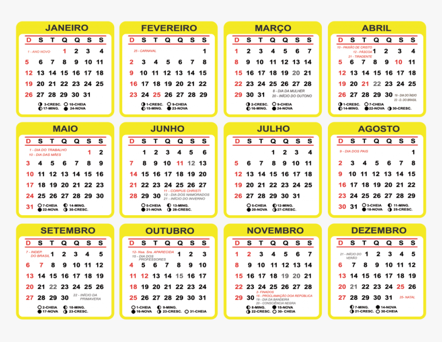 Base Calendario 2020 Png, Transparent Png, Free Download