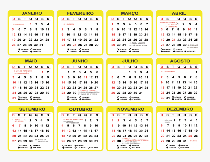 Base Calendario 2020 Png, Transparent Png - kindpng