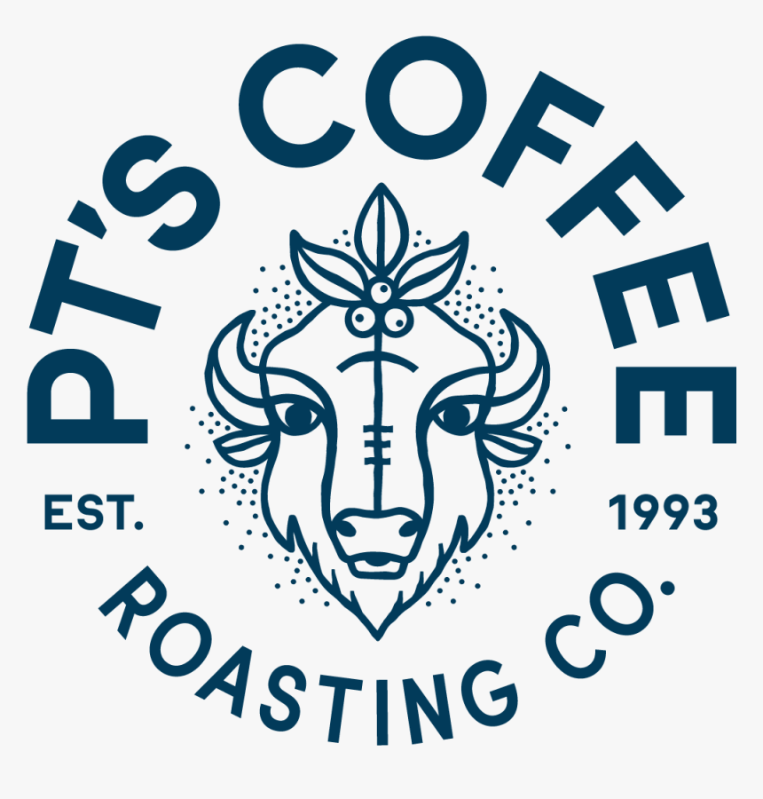 Pt"s Coffee Roasting Co - Pt's Coffee Logo, HD Png Download, Free Download