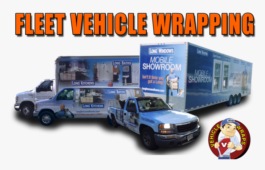 Fleet Vehicle Wrap - Commercial Vehicle, HD Png Download, Free Download