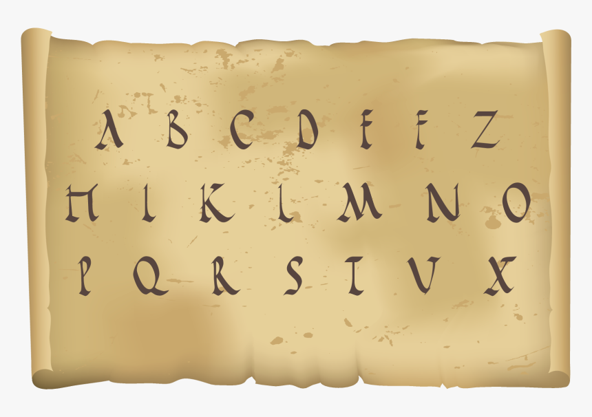 Abecedario Latino - Ancient Roman Font, HD Png Download, Free Download