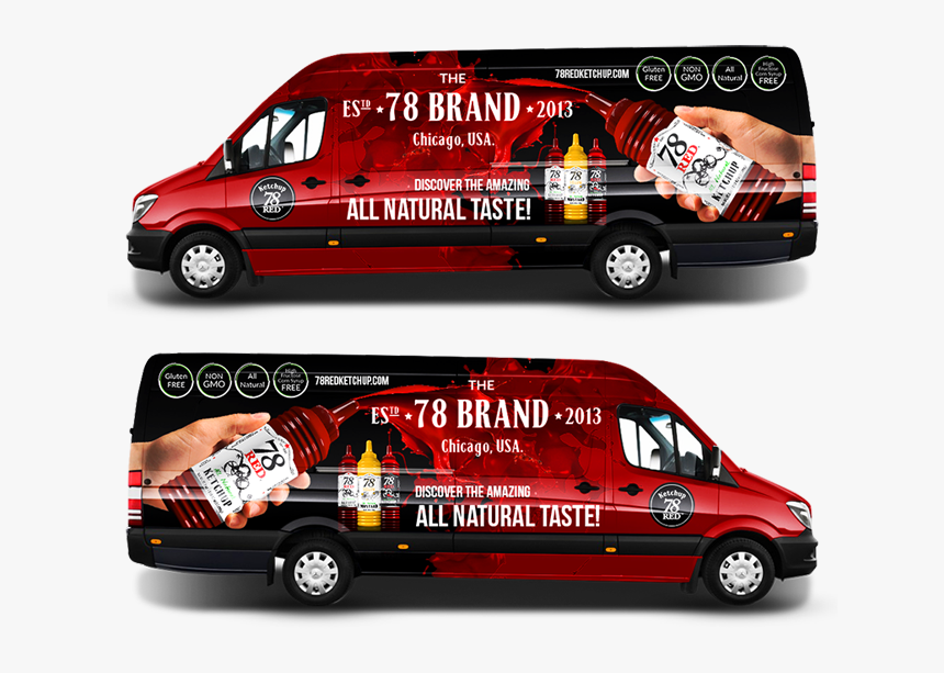 Vehicle Wrap Design Vans Wrap Food Truck Car Wrap Wrap - Car Wrap Design Food, HD Png Download, Free Download