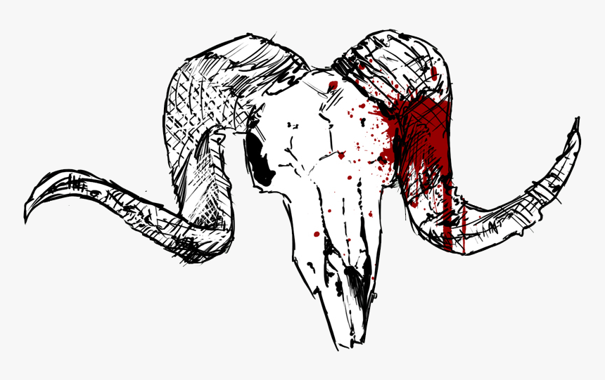 Transparent Goat Skull Png - Illustration, Png Download, Free Download