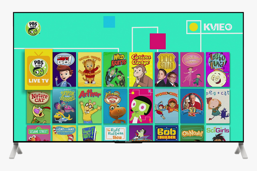 Pbs Kids App On Tv With Fire Tv - Pbs Kids Fire Tv, HD Png Download, Free Download