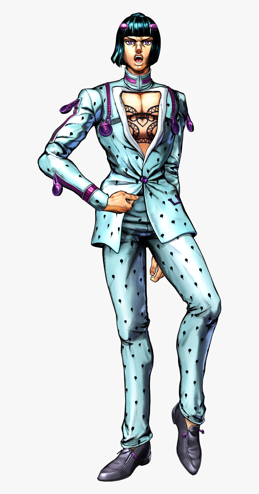 Render Jojo - Bruno Bucciarati Eyes Of Heaven, HD Png Download, Free Download