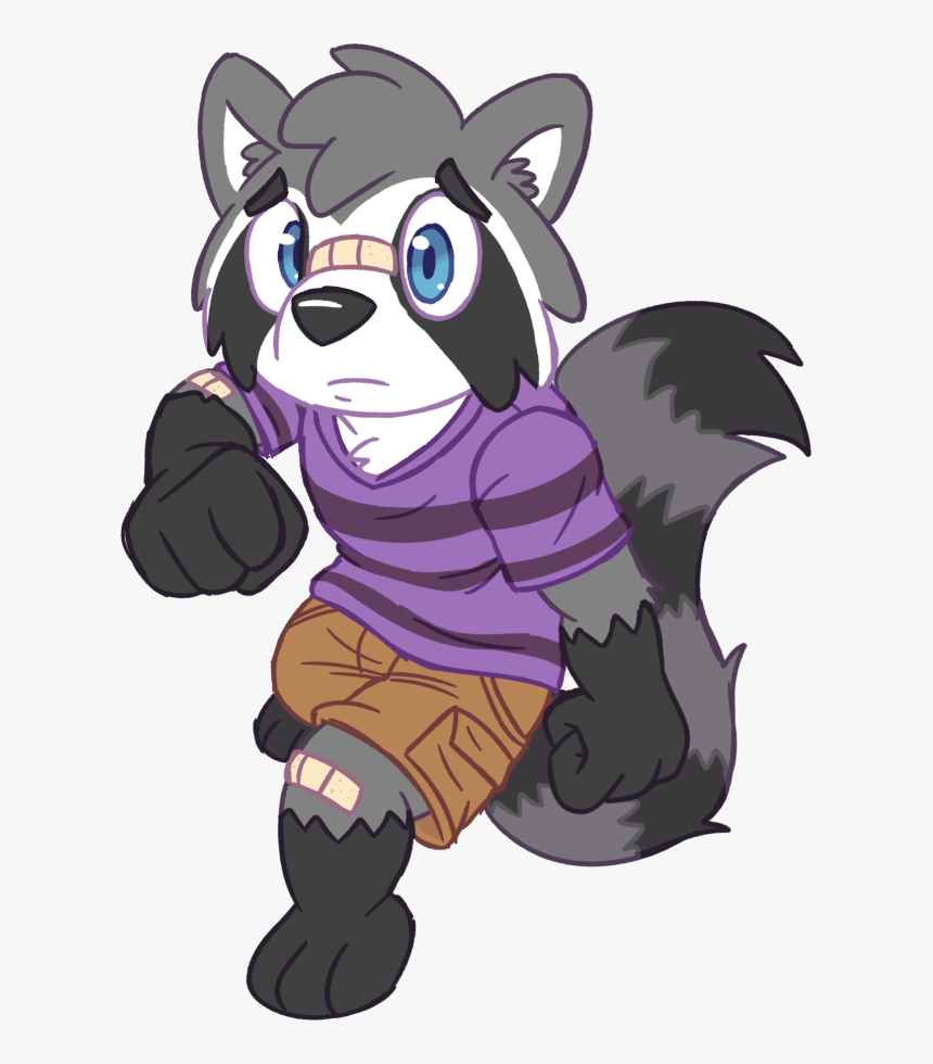 Child Raccoon Anthro, HD Png Download, Free Download