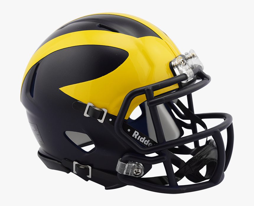 Michigan 2016 Speed Mini Helmet - Los Angeles Chargers Helmet, HD Png Download, Free Download