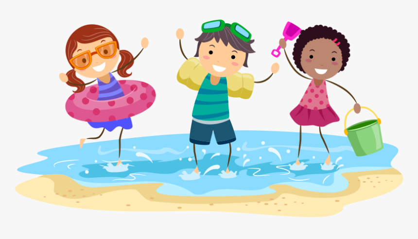 Thumb Image - Kids Beach Clipart, HD Png Download, Free Download