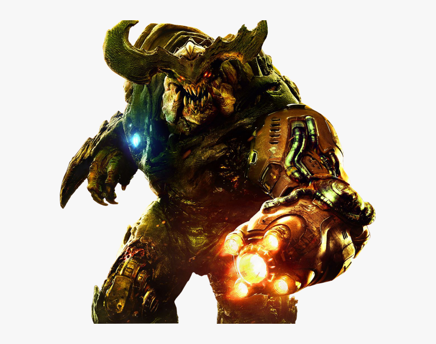 Doom Wolfenstein Rpg Prey Cyberdemon - Doom 2016 Cyberdemon Png, Transparent Png, Free Download