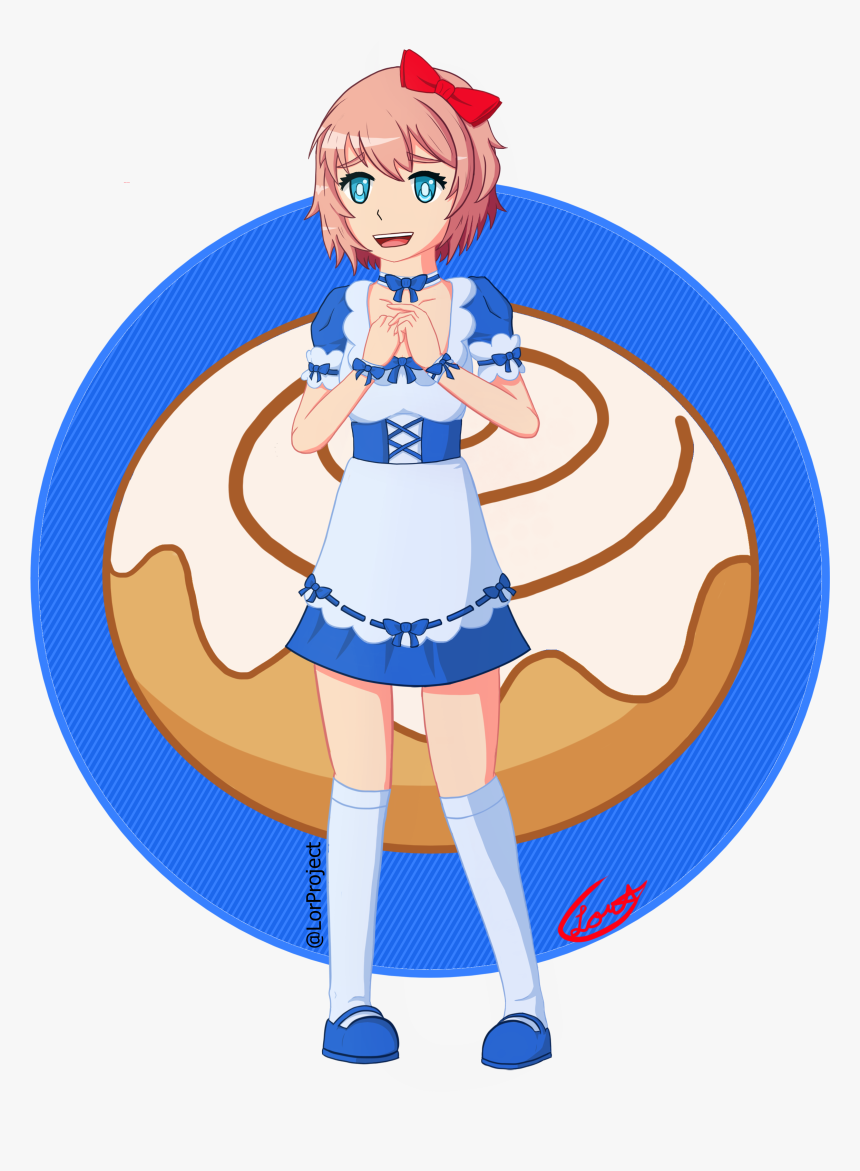 Maid Sayori, HD Png Download, Free Download