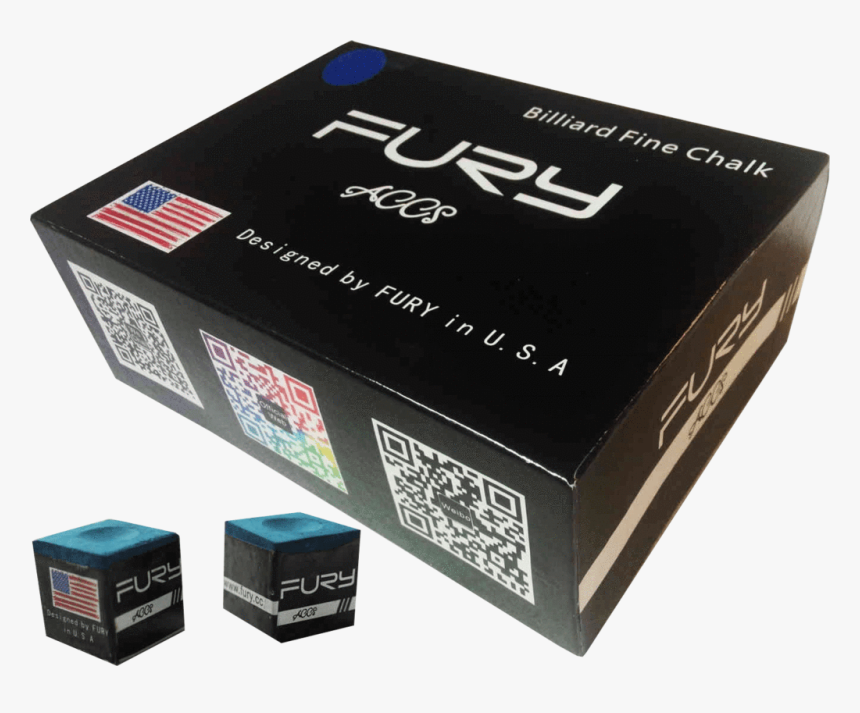 Fury Chalk 144 Piece Box - Box, HD Png Download, Free Download