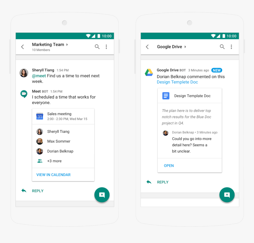 Google Hangouts Chat, HD Png Download, Free Download