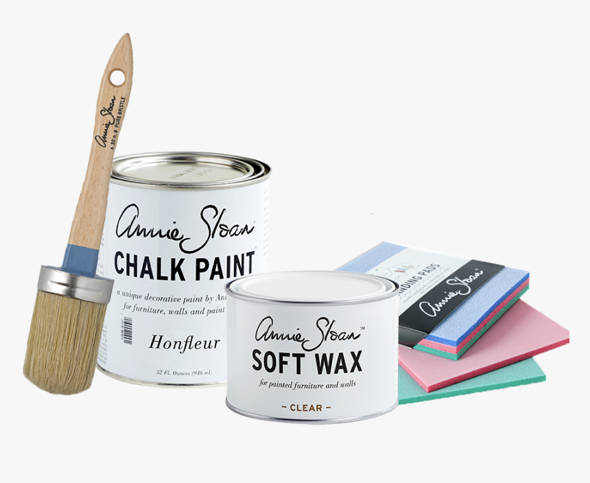 Chalk Paint® By Annie Sloan® Starter Kit- The Basics - Paint Brush, HD Png Download, Free Download