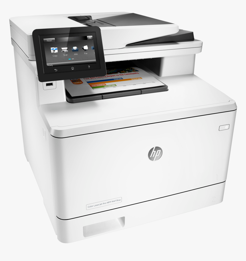 Hp Color Laserjet Pro Mfp M477fnw Printer, HD Png Download, Free Download