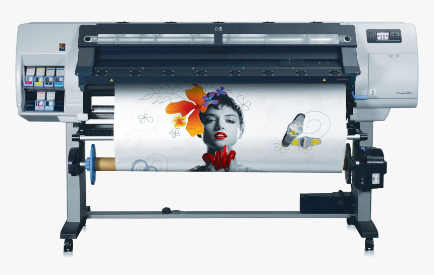 Printer Deskjet Hp Hewlett Packard Wide Format Printing - Hp L25500 Latex Printer, HD Png Download, Free Download