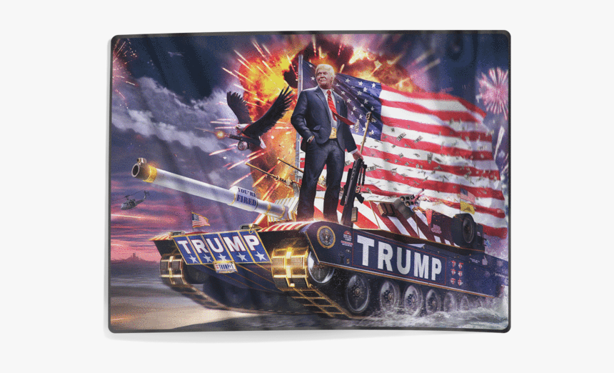 Trump Tank - Blanket - Donald Trump M1 Abrams, HD Png Download, Free Download
