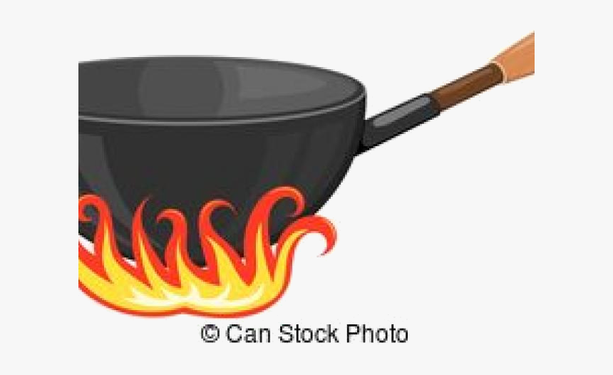 Pan Frying Clipart Free Clip Art Stock Illustrations - Sarten Caricatura, HD Png Download, Free Download