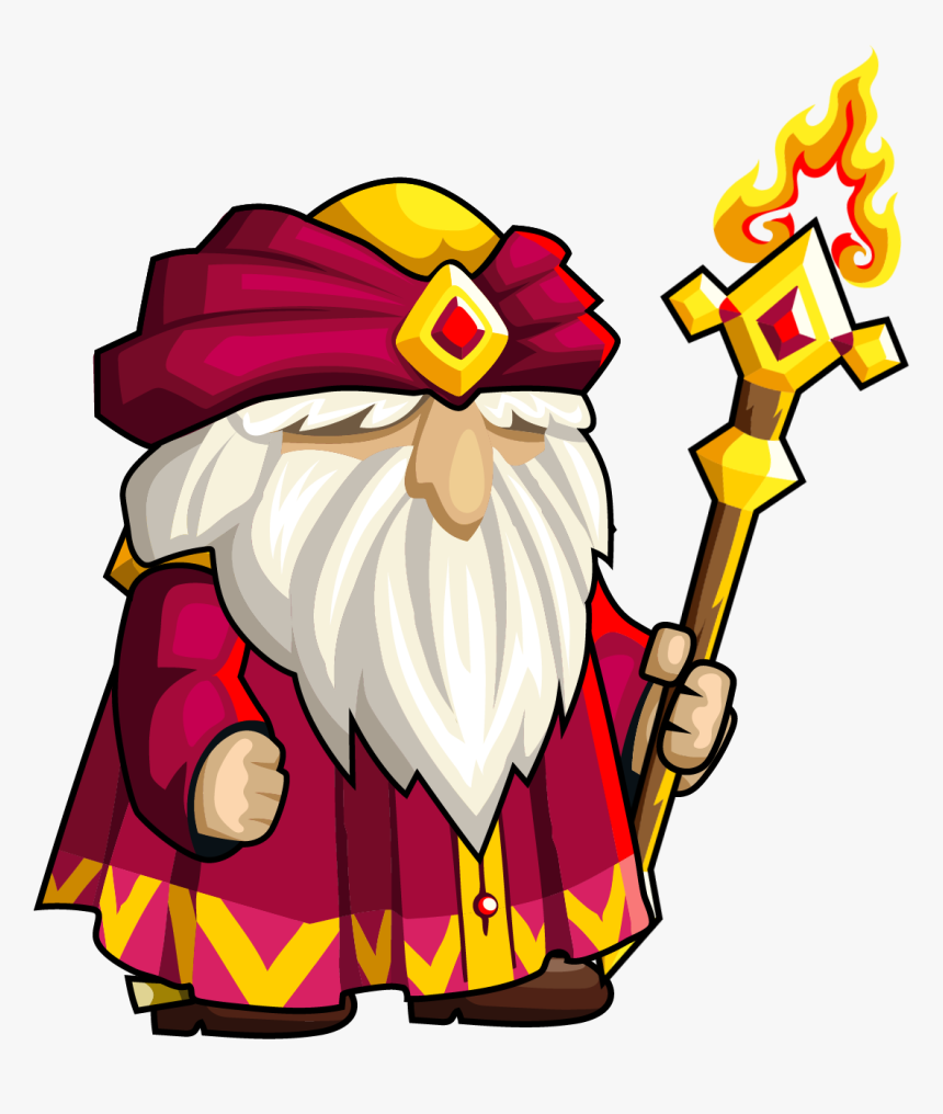 Wizard - Cartoon, HD Png Download, Free Download