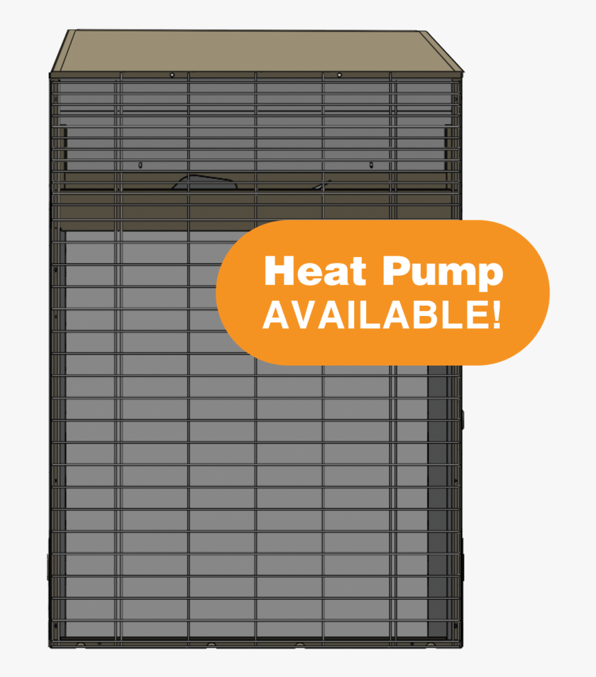 5000 Heat Pump W Banner - Siding, HD Png Download, Free Download