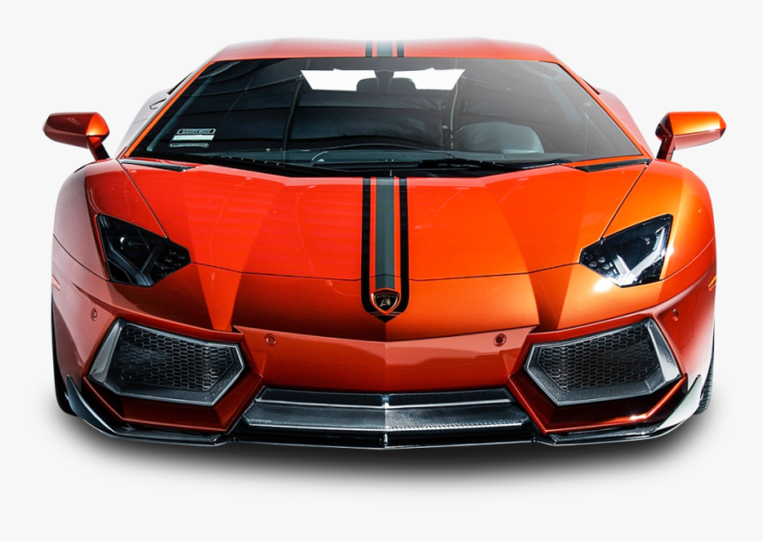 Transparent Cars Movie Png - Lamborghini Front View Png, Png Download, Free Download