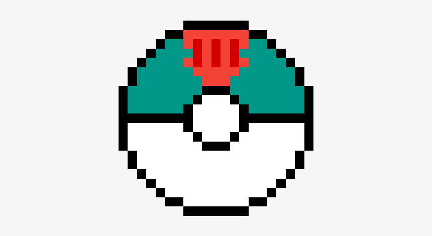 Pixel Art Pokémon Ball, HD Png Download, Free Download