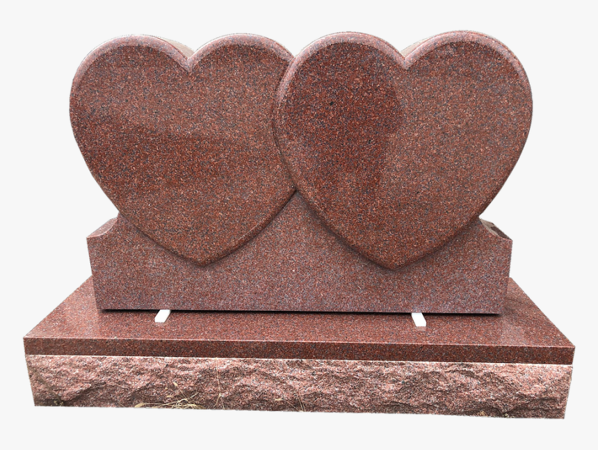 Couple Headstone Heart, HD Png Download, Free Download