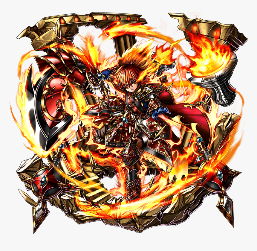 Clyde, The Crimson Sword God Full Art - Grand Summoners Clyde Awakening, HD Png Download, Free Download