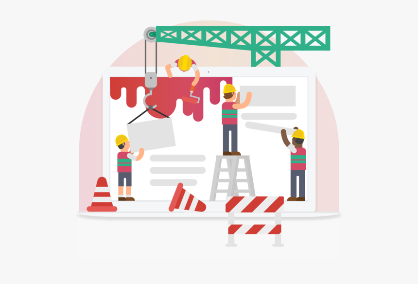 Under Construction 404 Page Under Construction Illustrator - Illustration, HD Png Download, Free Download