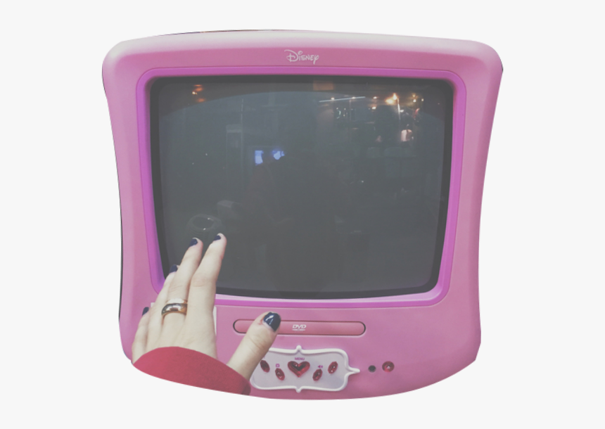 #television #tv #computer #pc #90"s 
#pink #pinktumblr - Gadget, HD Png Download, Free Download