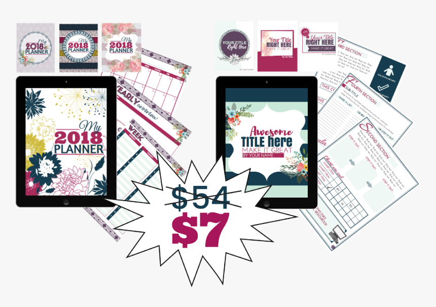 Workbook Template In Canva, HD Png Download, Free Download