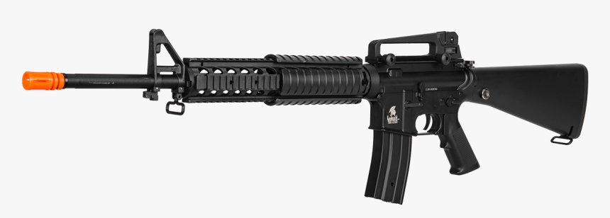 Lancer Tactical Lt22b M16a4 Aeg Airsoft Rifle - M16a2 Airsoft Gun, HD Png Download, Free Download