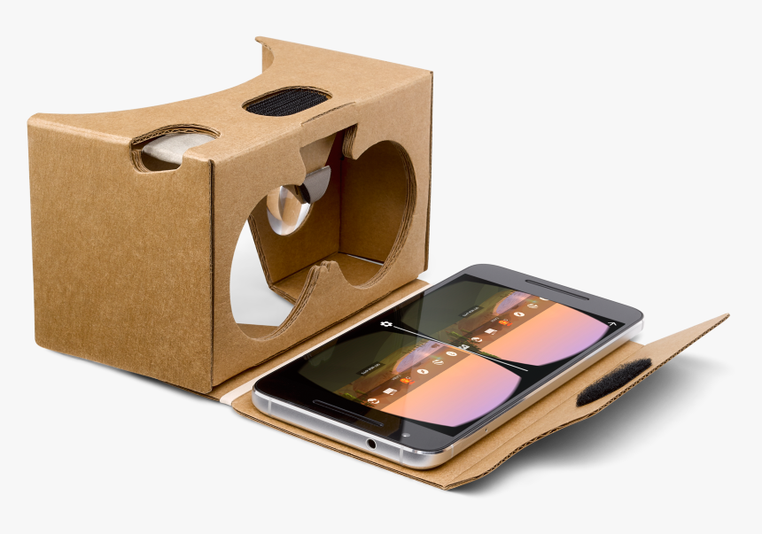 Virtual Reality Headset Samsung - Google Cardboard Iphone X, HD Png Download, Free Download