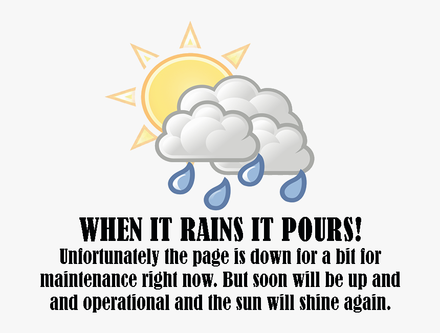 Animated Rain And Sun, HD Png Download, Free Download