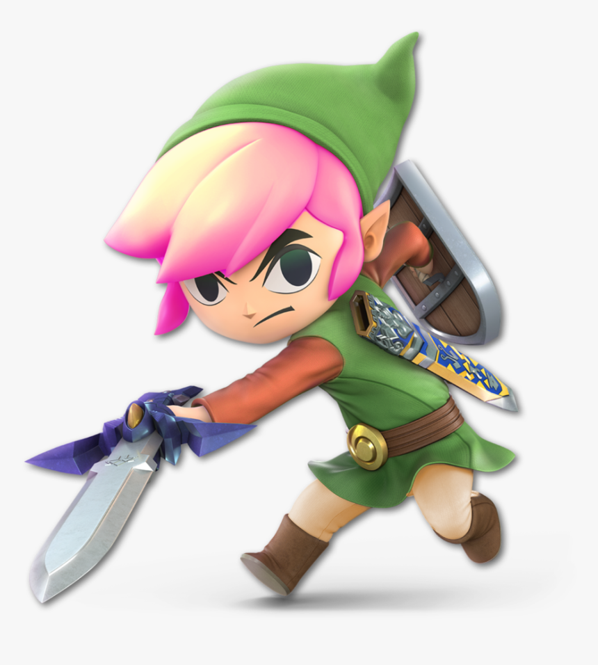 Super Smash Bros Ultimate Toon Link Render, HD Png Download, Free Download