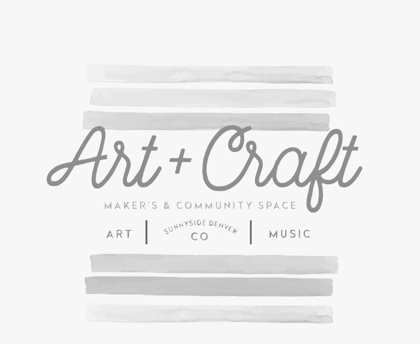 Art Craft Logo Design Courtney Oliver Freelance Design - Calligraphy, HD Png Download, Free Download