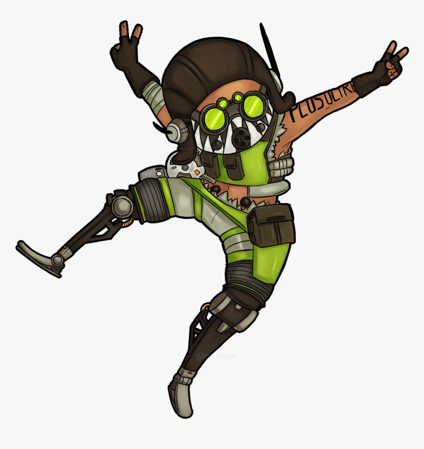 Apex Legends Octane Chibi, HD Png Download, Free Download