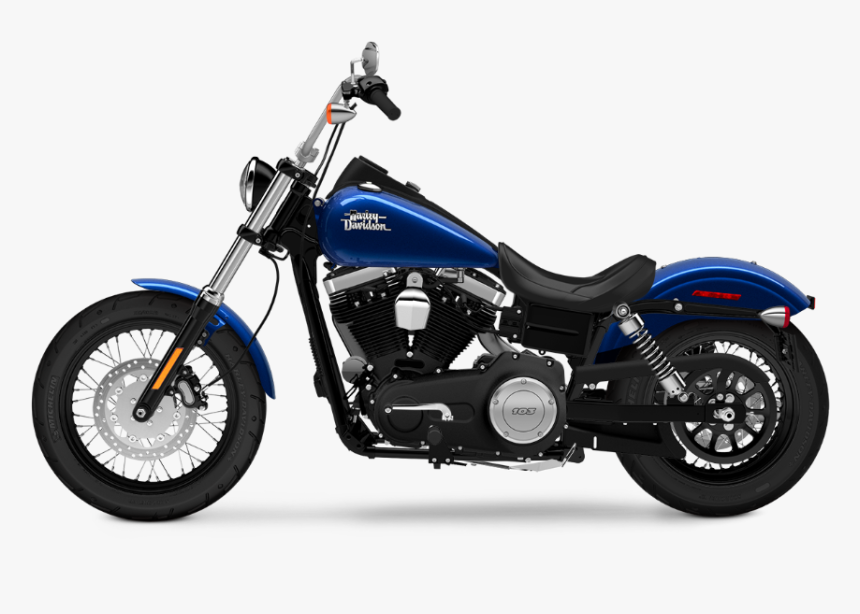 Blue - Sportster Next To Dyna, HD Png Download, Free Download