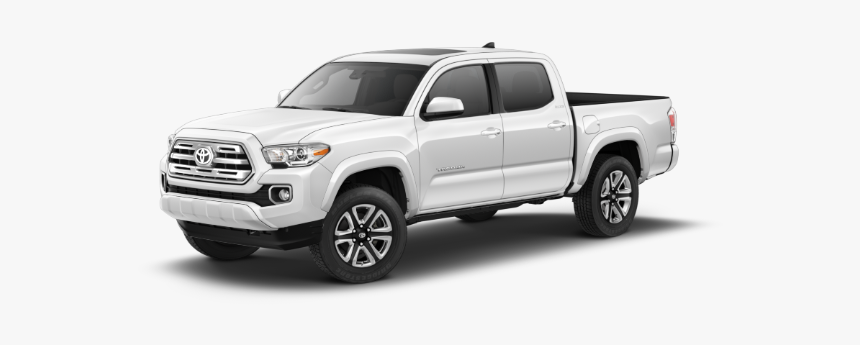 2019 Toyota Tacoma In Super White - 2017 Toyota Tacoma Sr5 V6, HD Png Download, Free Download