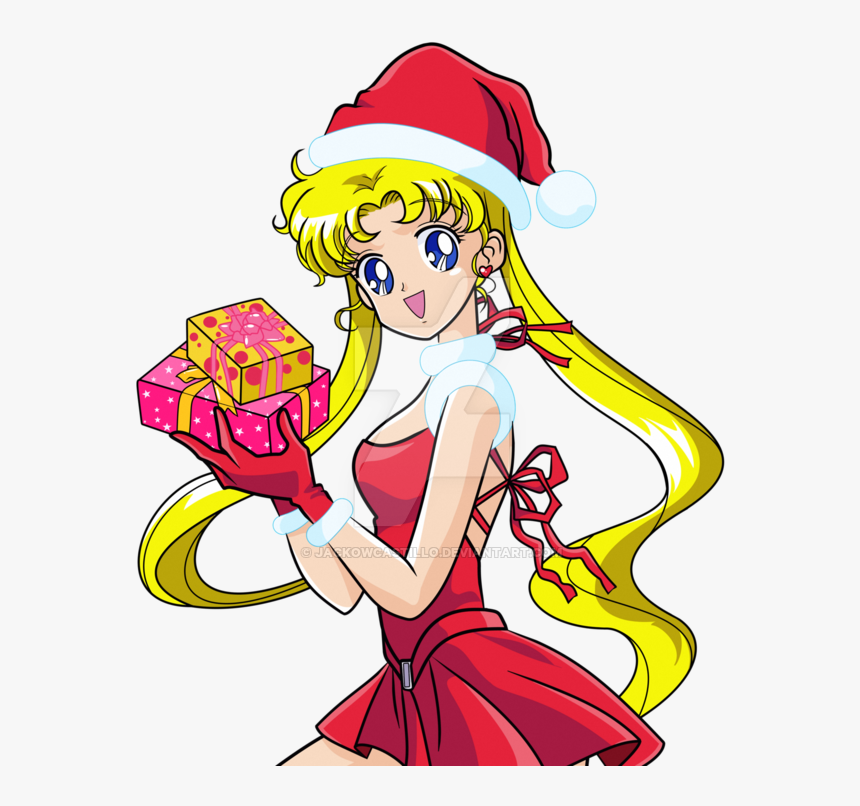Sailor Moon Christmas Png - Christmas Sailor Moon, Transparent Png, Free Download