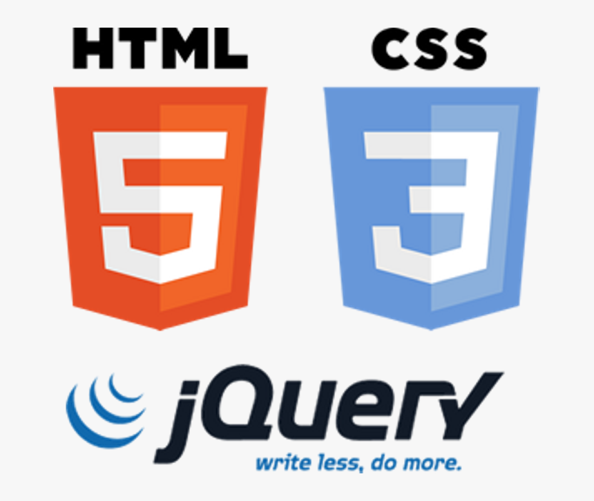 Css Logo Jquery - Html Css And Jquery, HD Png Download, Free Download