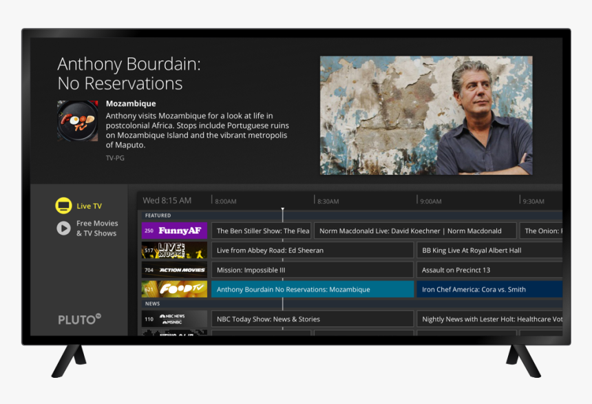 Pluto Tv Guide, HD Png Download, Free Download