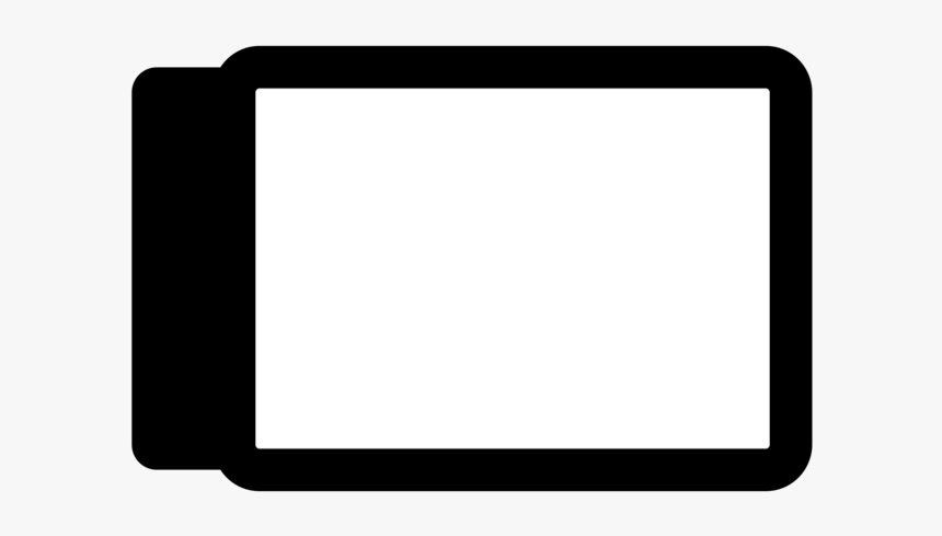 Square,electronic Device,line - Display Device, HD Png Download, Free Download