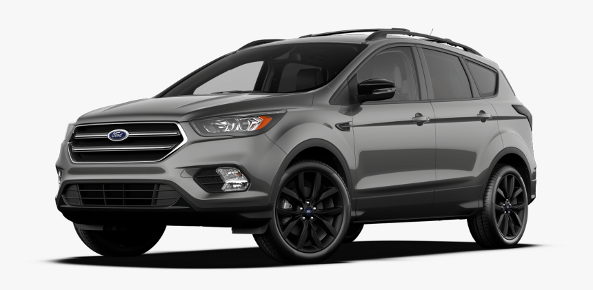 2017 Black Ford Escape Black Rims, HD Png Download, Free Download