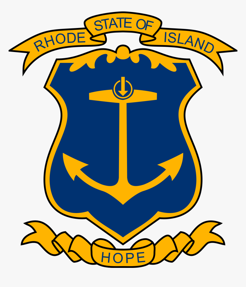 From The Ri Dept - State Of Rhode Island Seal, HD Png Download, Free Download