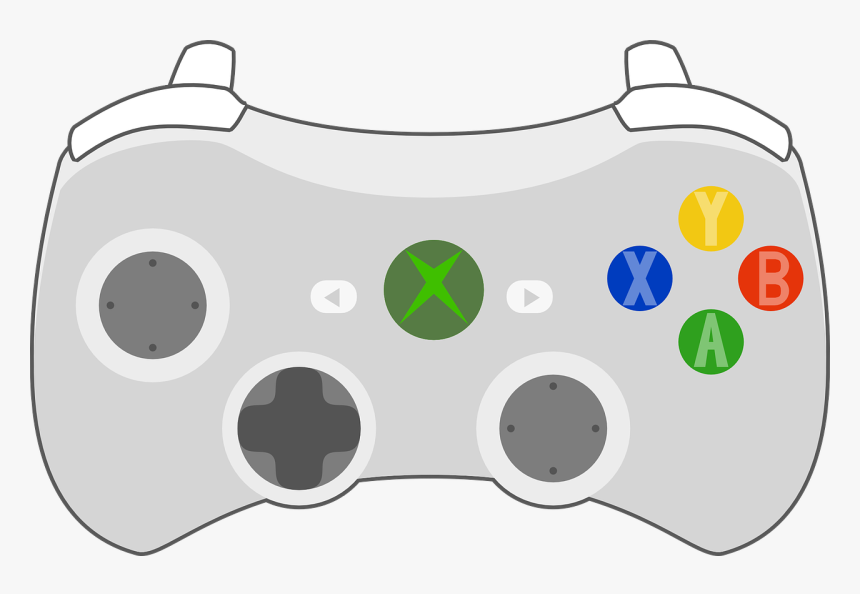 Xbox Style Controller Vector, HD Png Download, Free Download