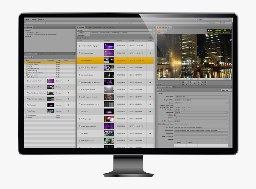 Media Asset Management Ui, HD Png Download, Free Download