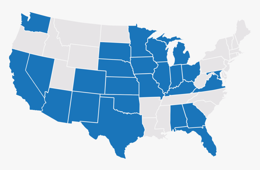 Electoral Map If Only Men Voted, HD Png Download, Free Download