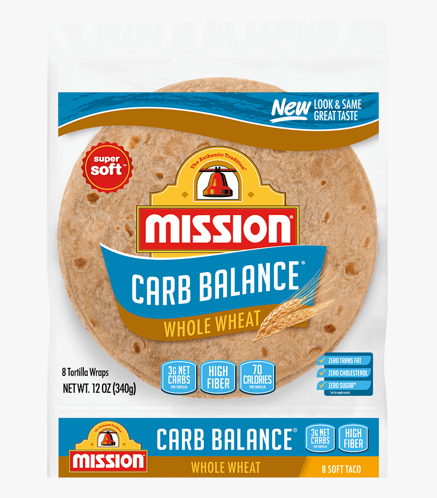 Mission Low Carb Wraps, HD Png Download, Free Download